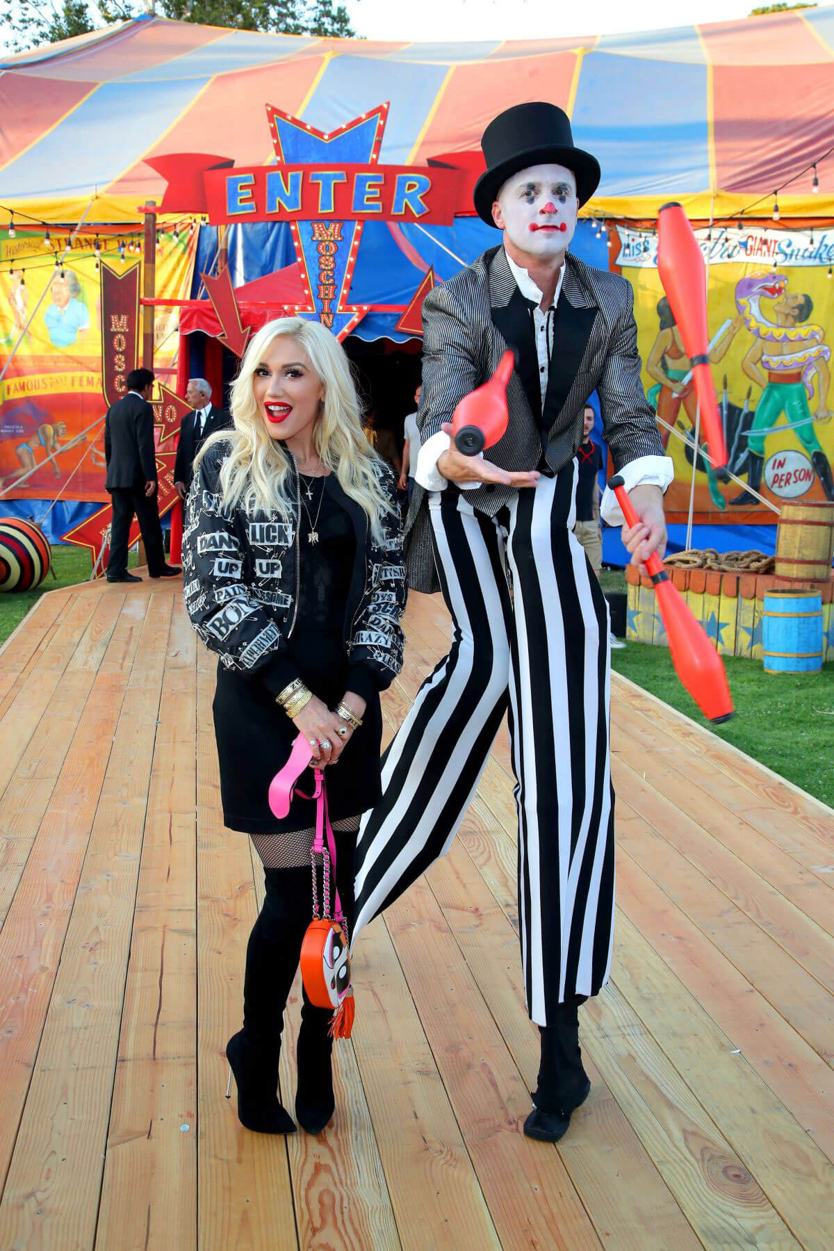 Gwen Stefani at Moschino Fashion Show in Los Angeles 2018/06/08