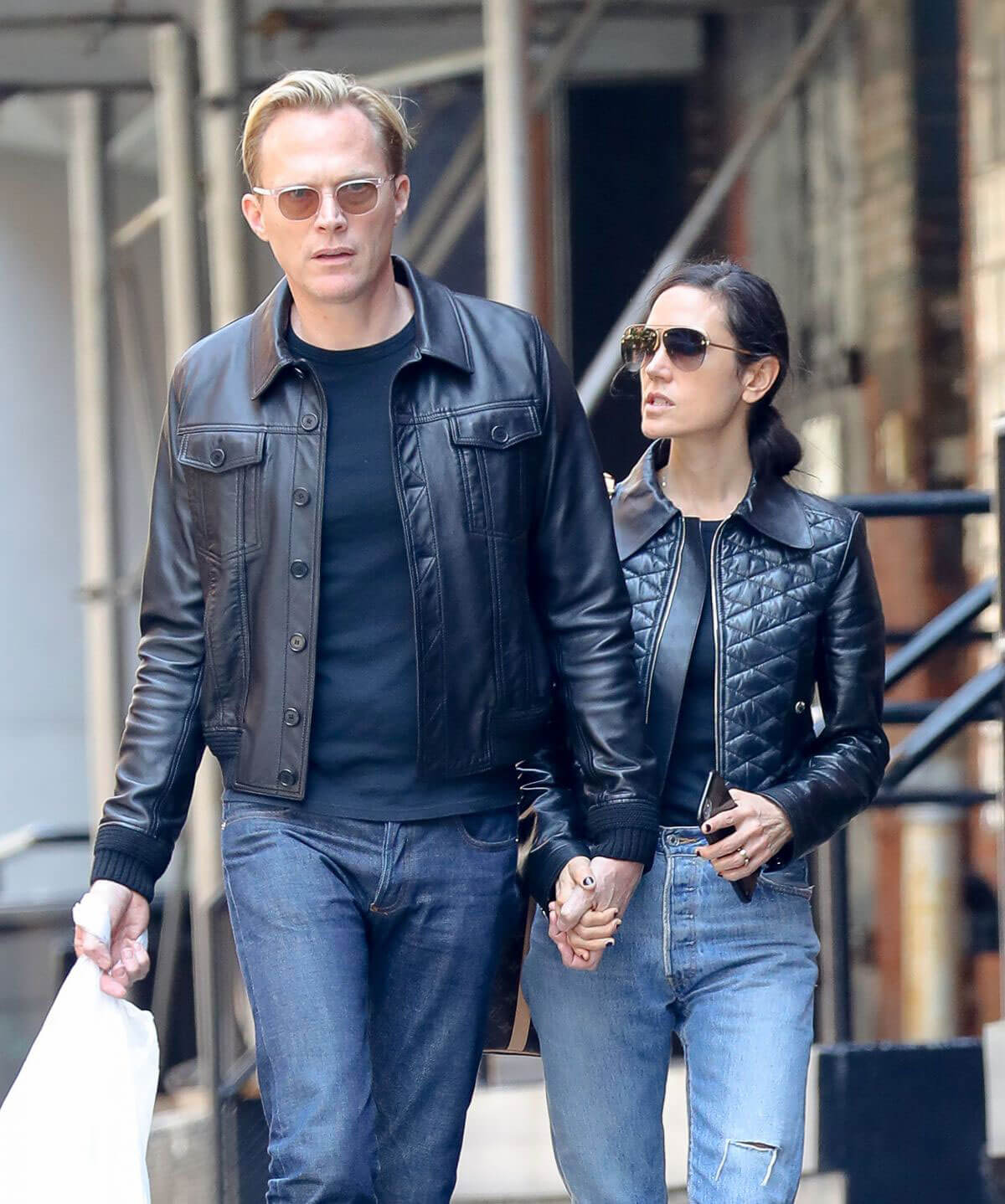 Jennifer Connelly and Paul Bettany Out in New York 2018/06/07