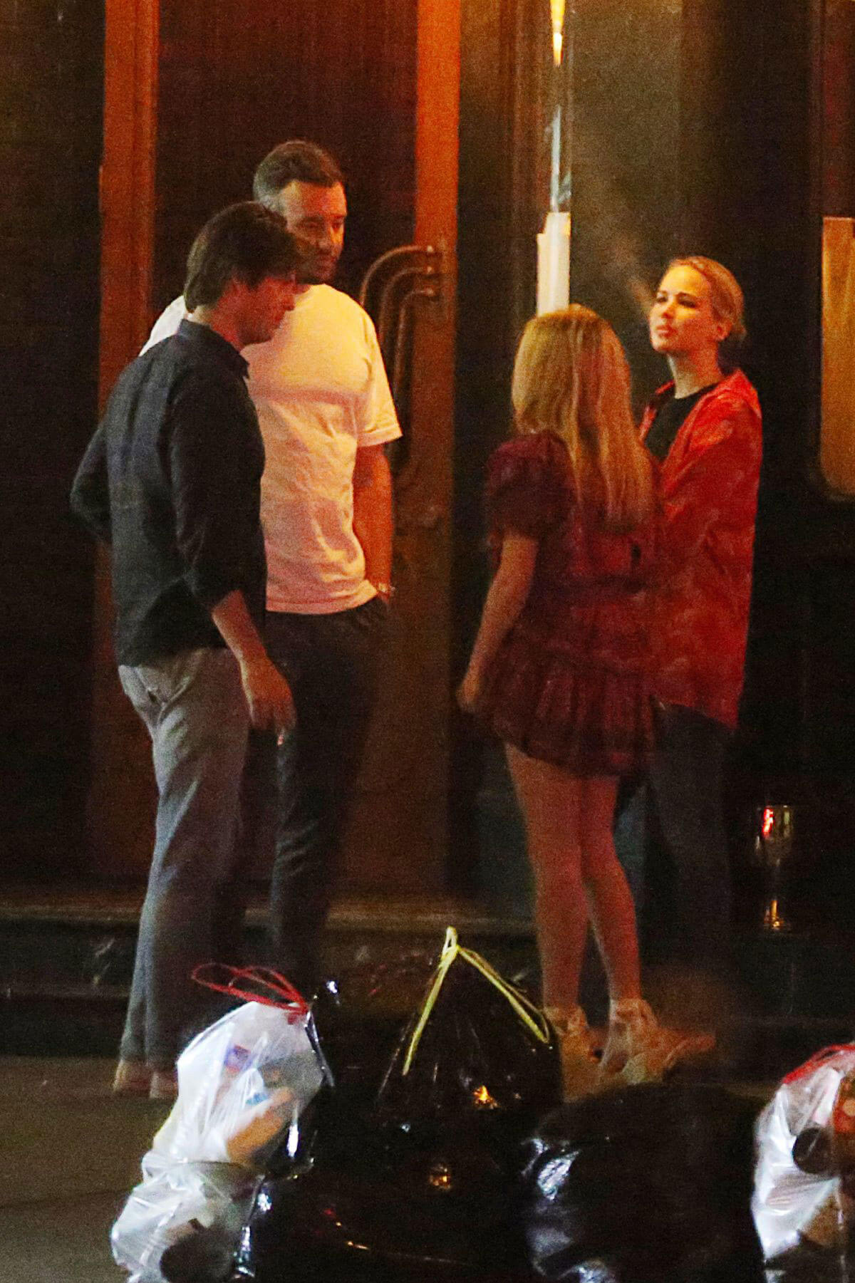 Jennifer Lawrence and Cooke Maroney Night Out in New York 2018/06/11