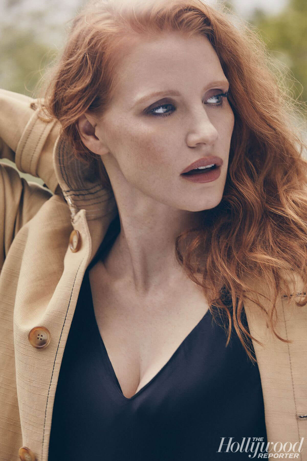 Jessica Chastain in The Hollywood Reporter, June 2018 Issue