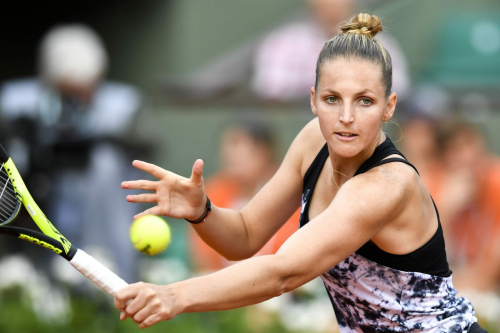 Karolina Pliskova at French Open Tennis Tournament in Paris 2018/05/29 3