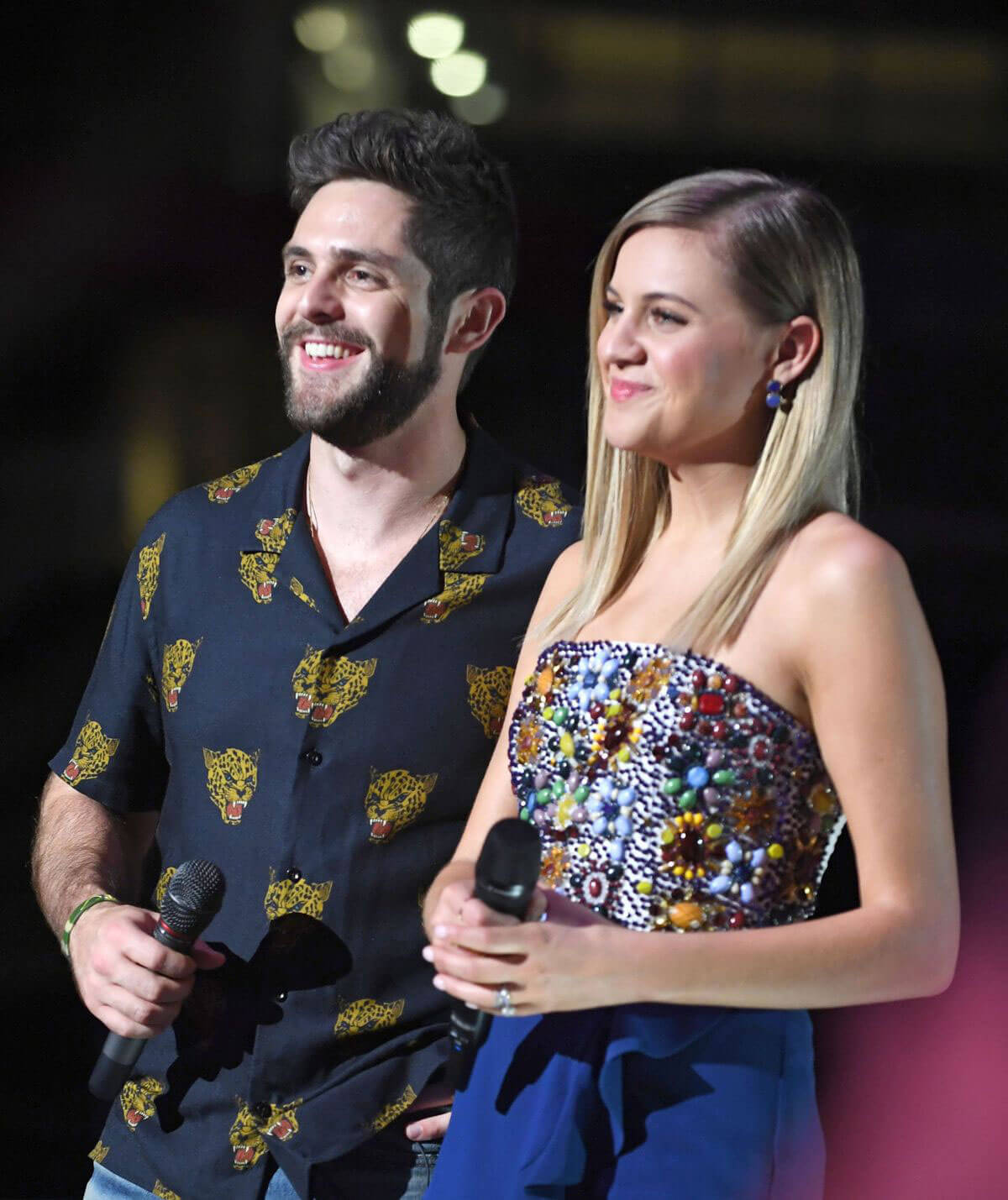 Kelsea Ballerini at 2018 CMA Fest Night at Nissan Stadium in Nashville 2018/06/08