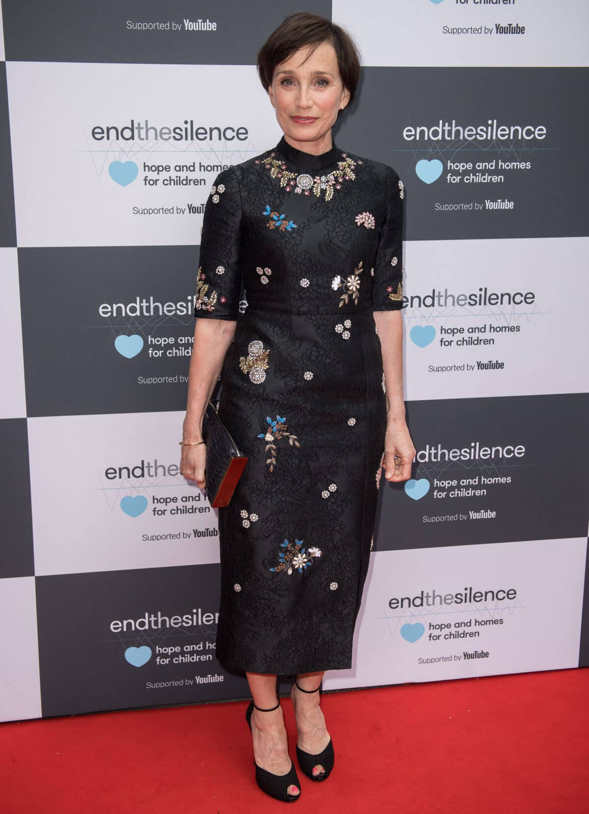 Kristin Scott Thomas at End the Silence Charity Gala in London 2018/06/13