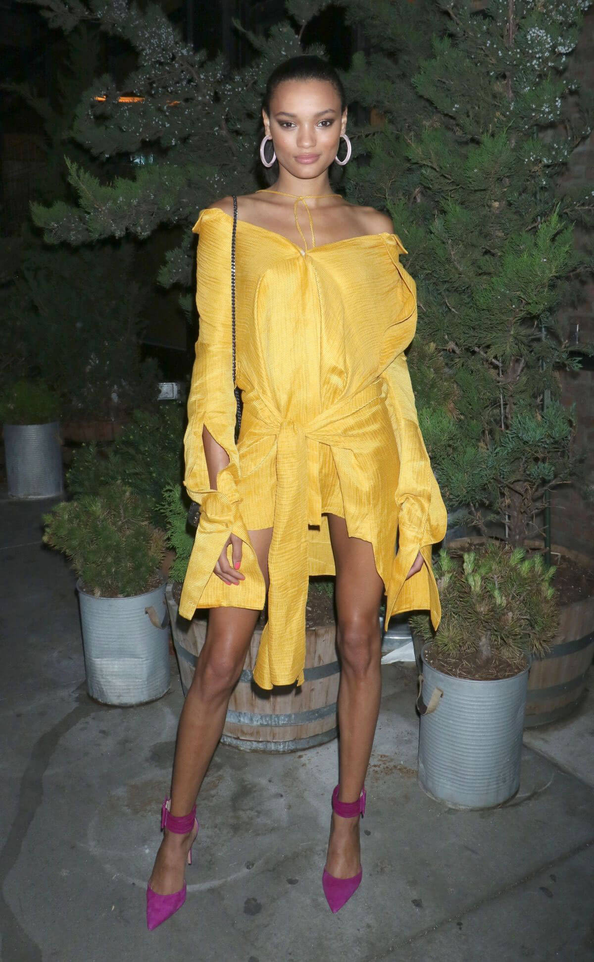 Lameka Fox at Amfar Gencure Solstice 2018 in New York 2018/06/21