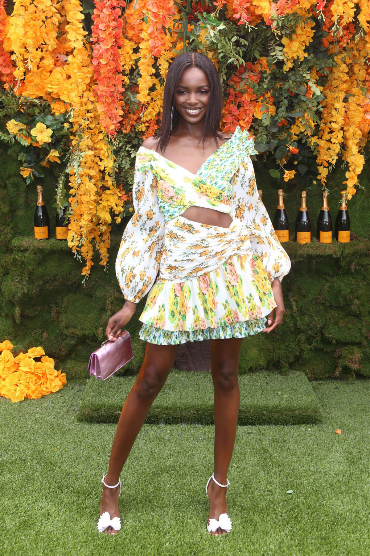 Leomie Anderson at Veuve Clicquot Polo Classic 2018 in New Jersey 2018/06/02