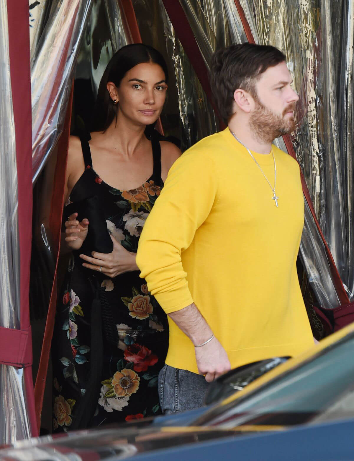 Lily Aldridge and Caleb Followill Out for Dinner in Los Angeles 2018/06/20