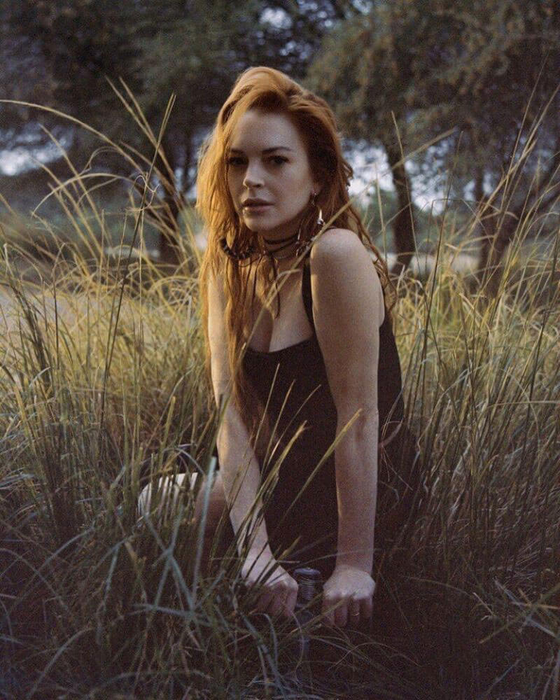 Lindsay Lohan in Emirates Woman Magazine, June 2018 Issue