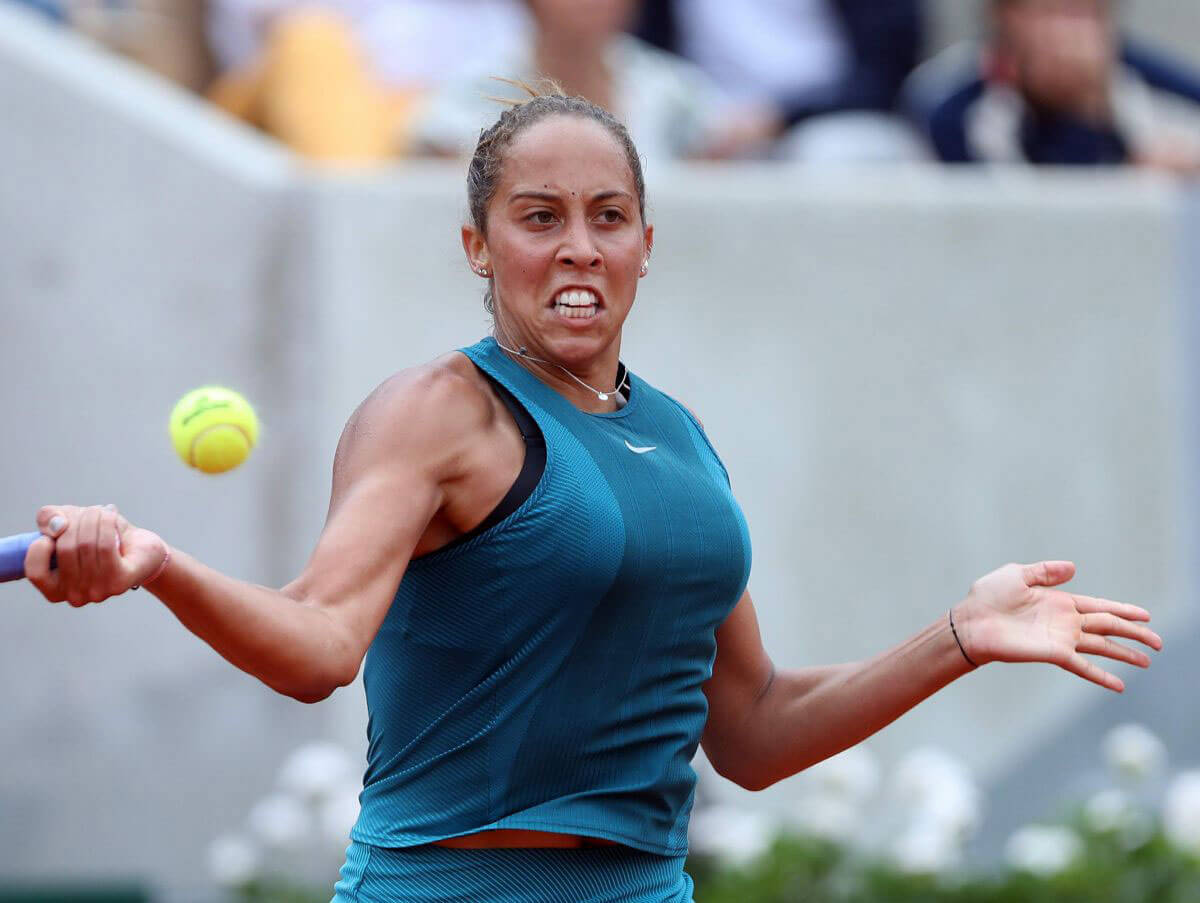 Madison Keys at French Open Tennis Tournament in Paris 2018/06/05