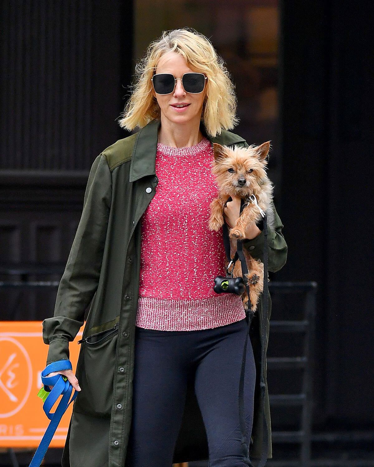 Naomi Watts Out with Her Dogs in New York 2018/05/30