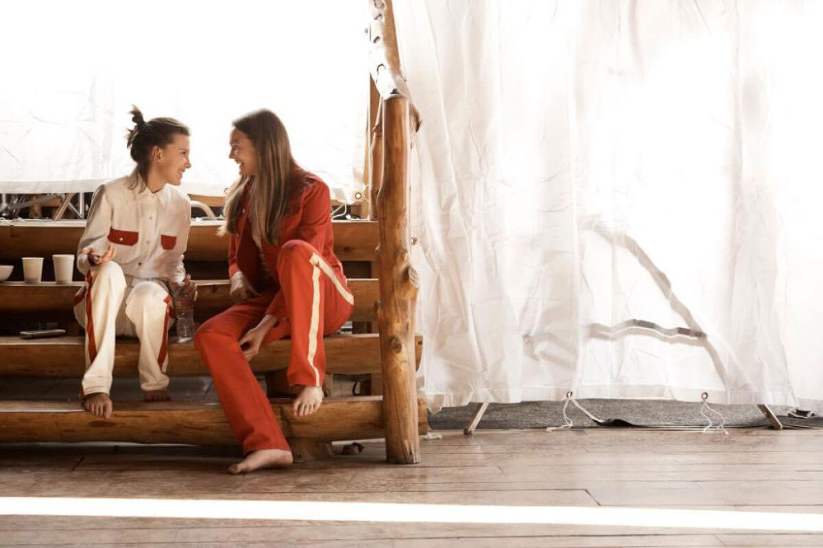 Paris Jackson and lulu tenney for mycalvins campaign 2018
