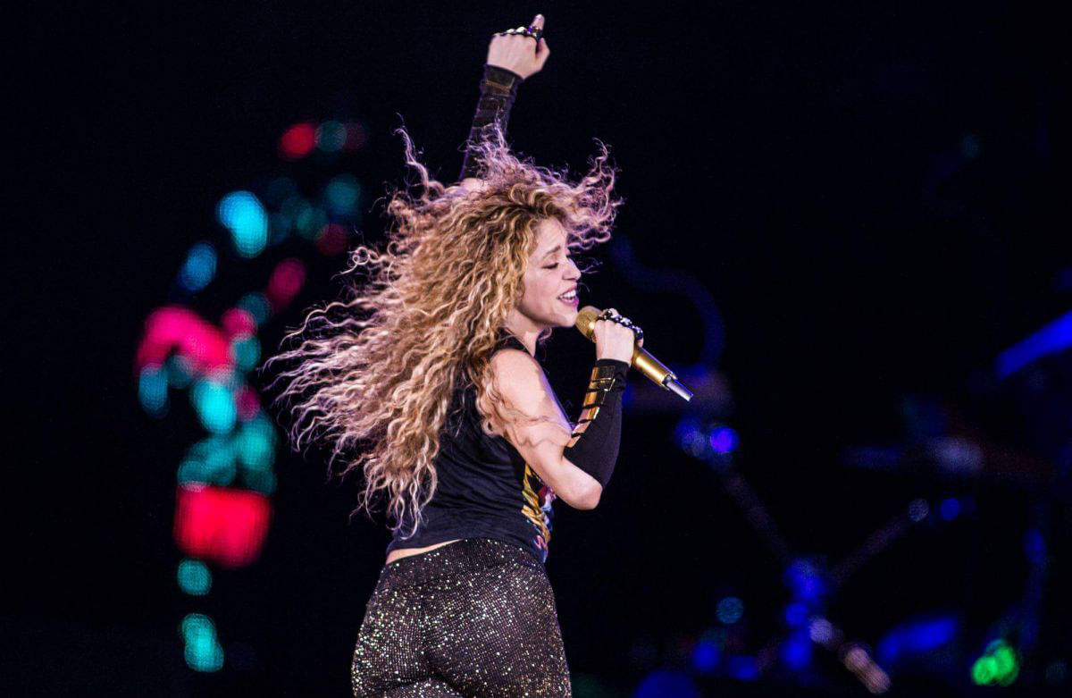 Shakira Performs at El Dorado World Tour in Amsterdam 2018/06/09