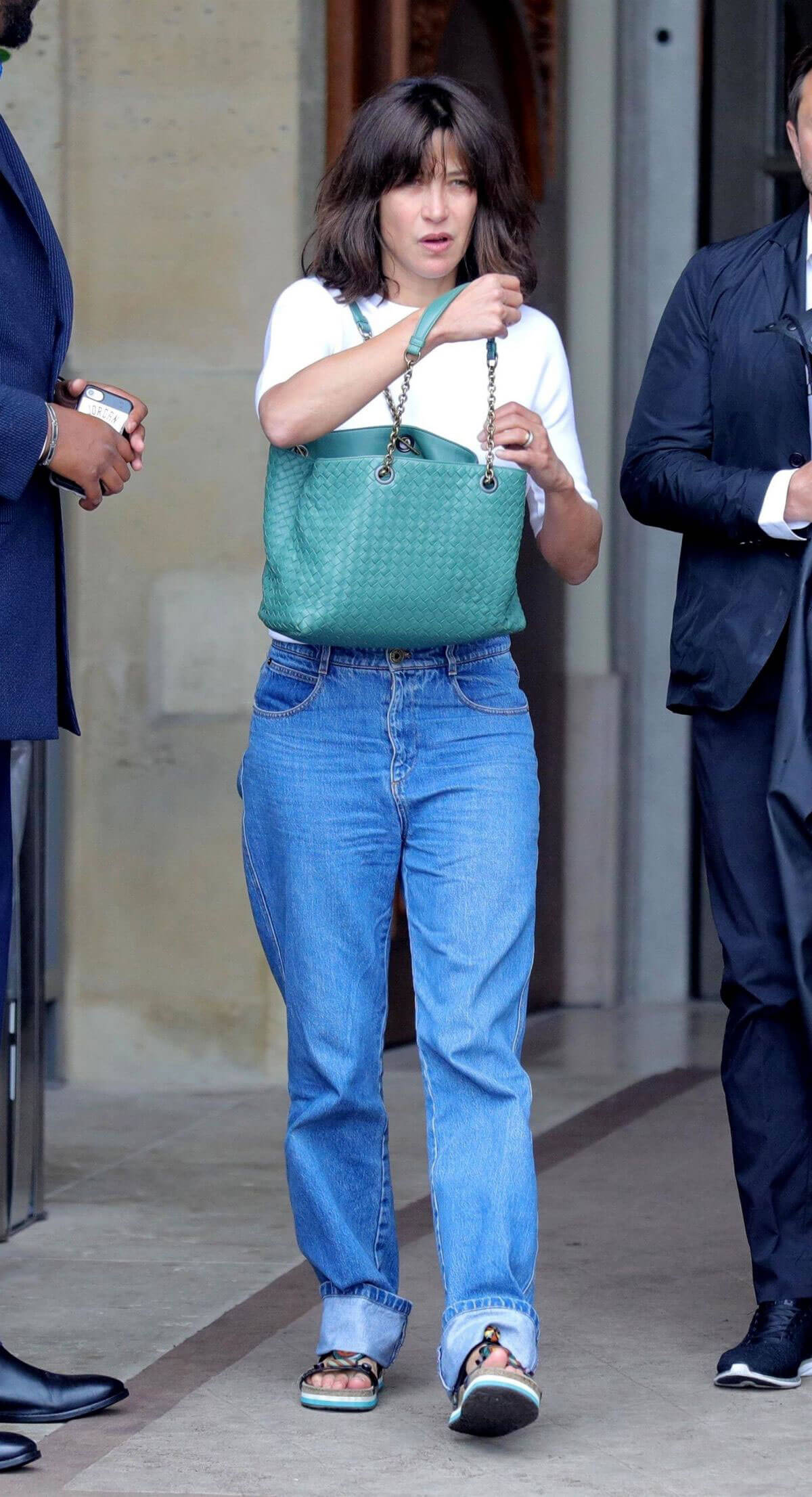 Sophie Marceau Leaves Crillon Hotel in Paris 2018/06/11