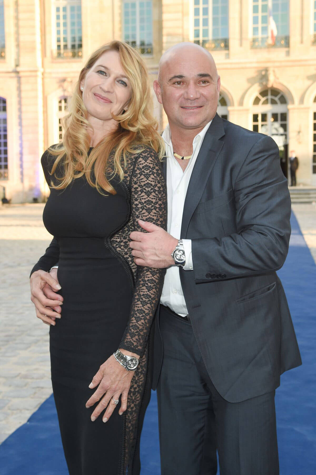 Steffi Graf and Andre Agassi at Longines Charity Gala in Paris 2018/06/02