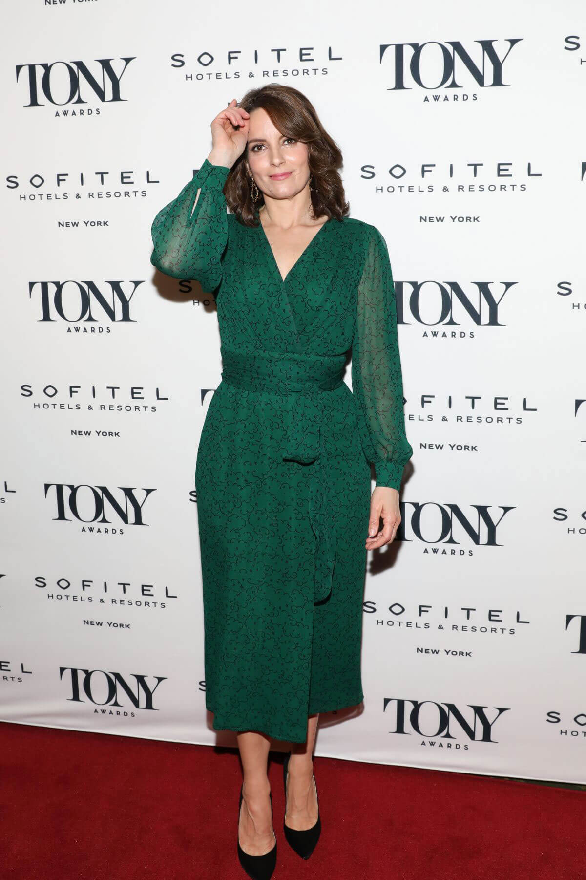 Tina Fey at Tony Honors Cocktail Party in New York 2018/06/04
