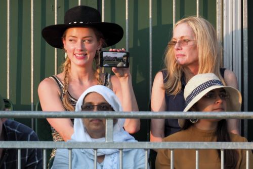 Amber Heard and Vito Schnabel at Wimbledon Tennis Championships in London 2018/07/07 3