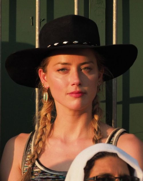 Amber Heard and Vito Schnabel at Wimbledon Tennis Championships in London 2018/07/07 5