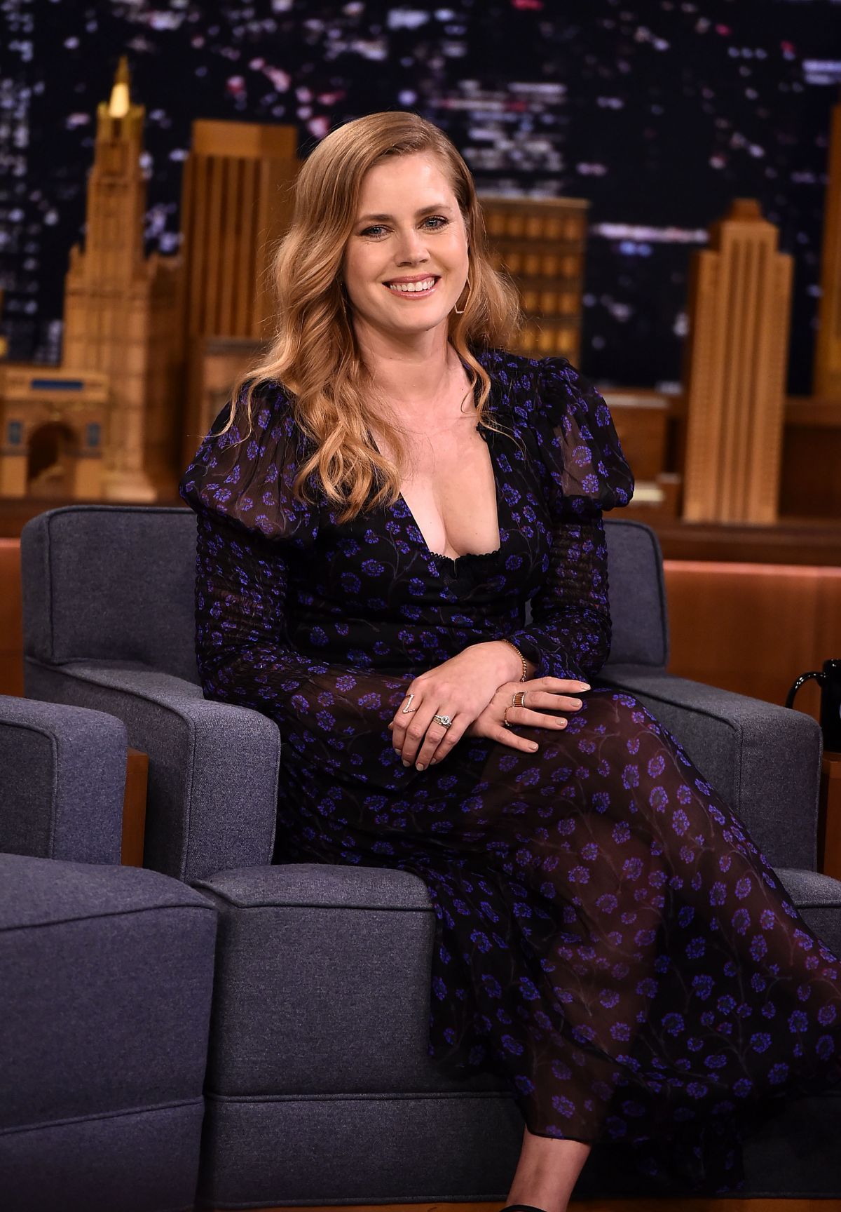 Amy Adams at Tonight Show Starring Jimmy Fallon in New York 2018/06/28