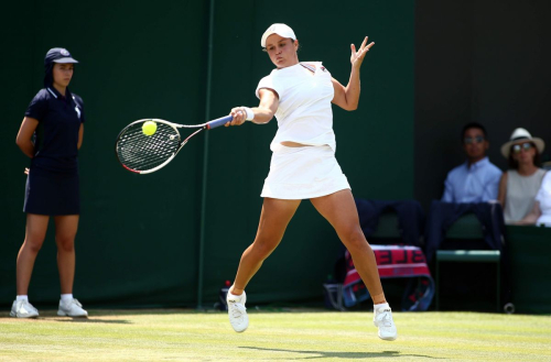Ashleigh Barty at Wimbledon Tennis Championships in London 2018/07/07 3