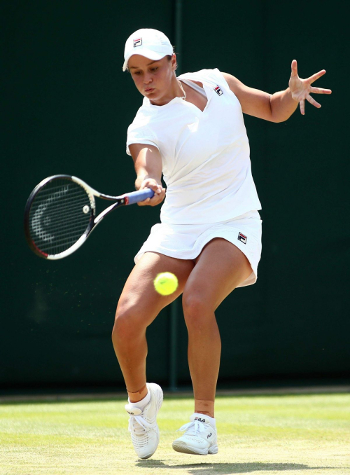 Ashleigh Barty at Wimbledon Tennis Championships in London 2018/07/07 4