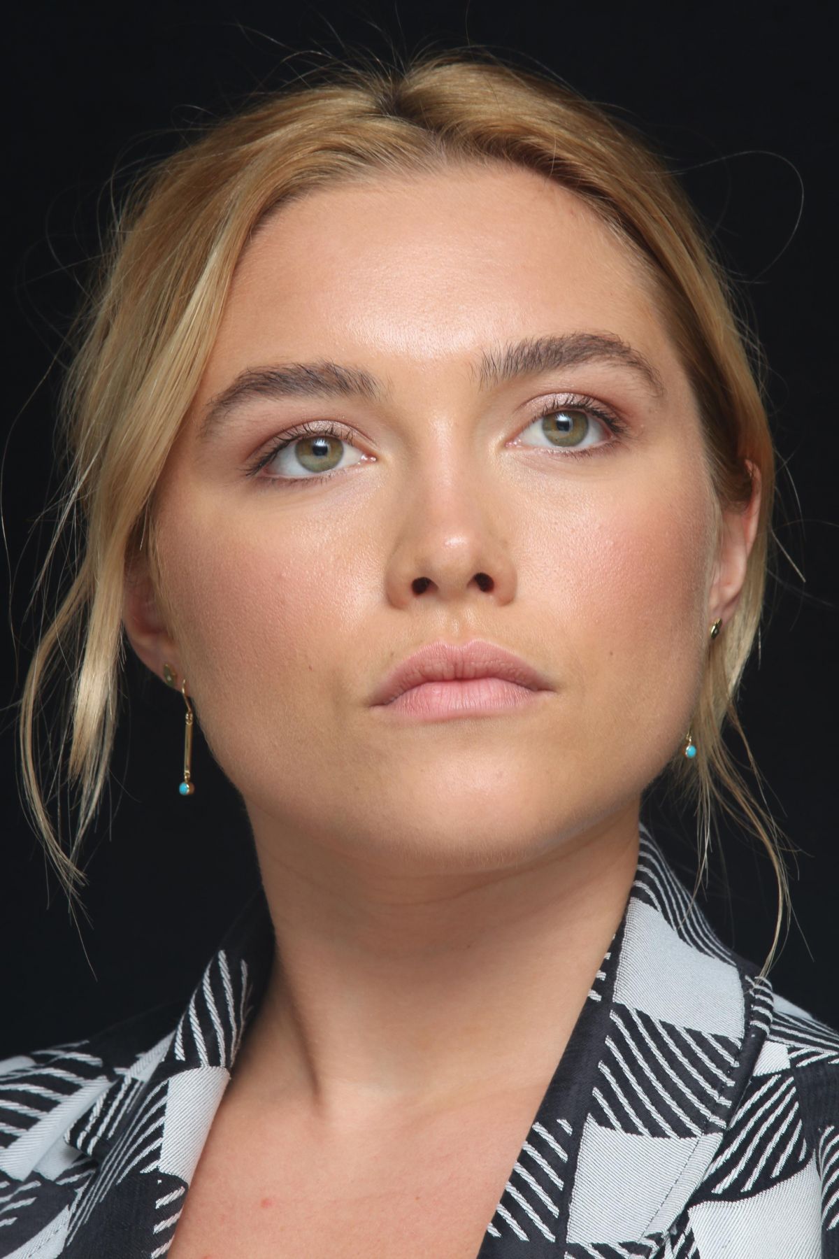 Florence Pugh at The Little Drummer Girl Press Conference in Los Angeles 2018/08/01