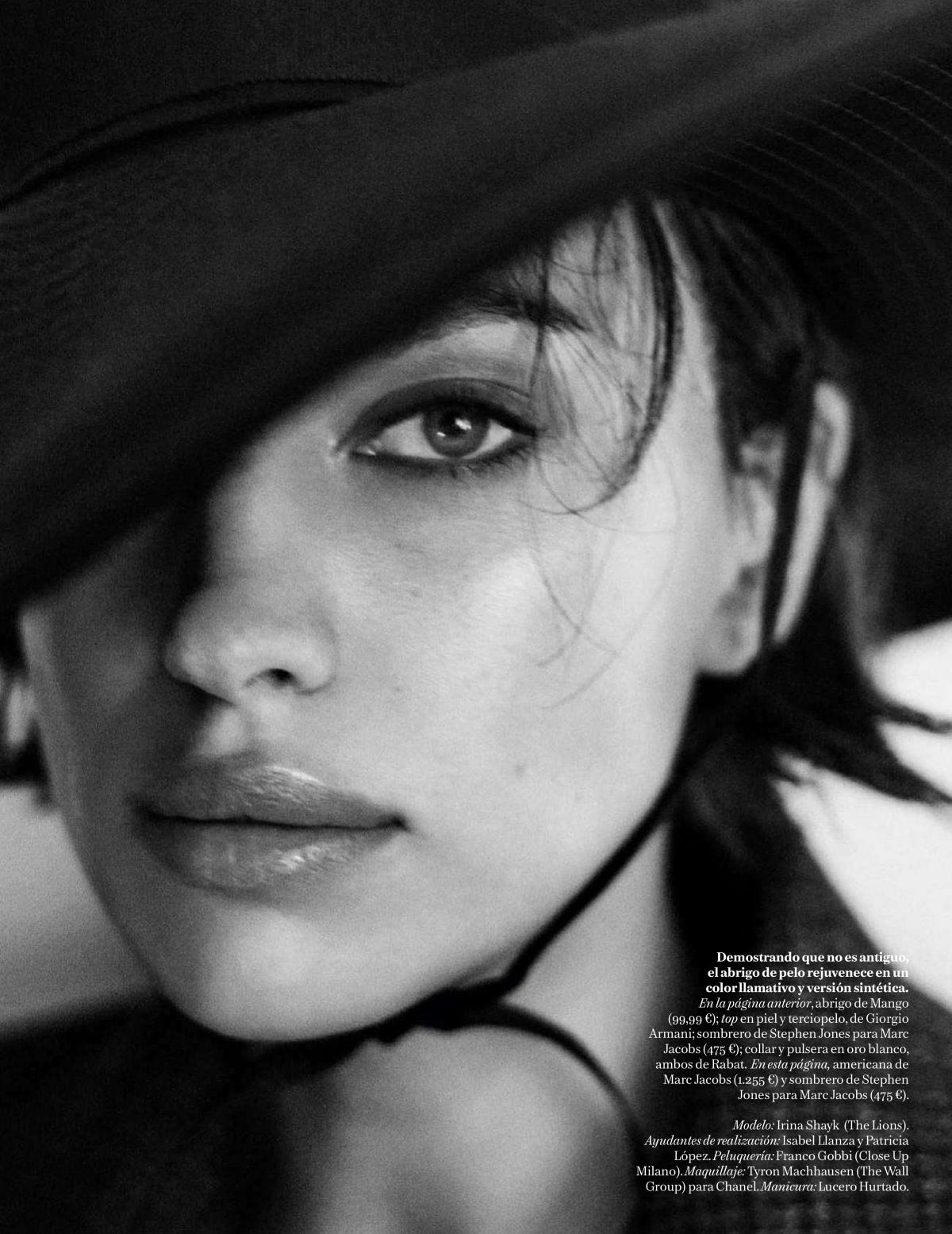 Irina Shayk in Vogue Magazine, Spain September 2018