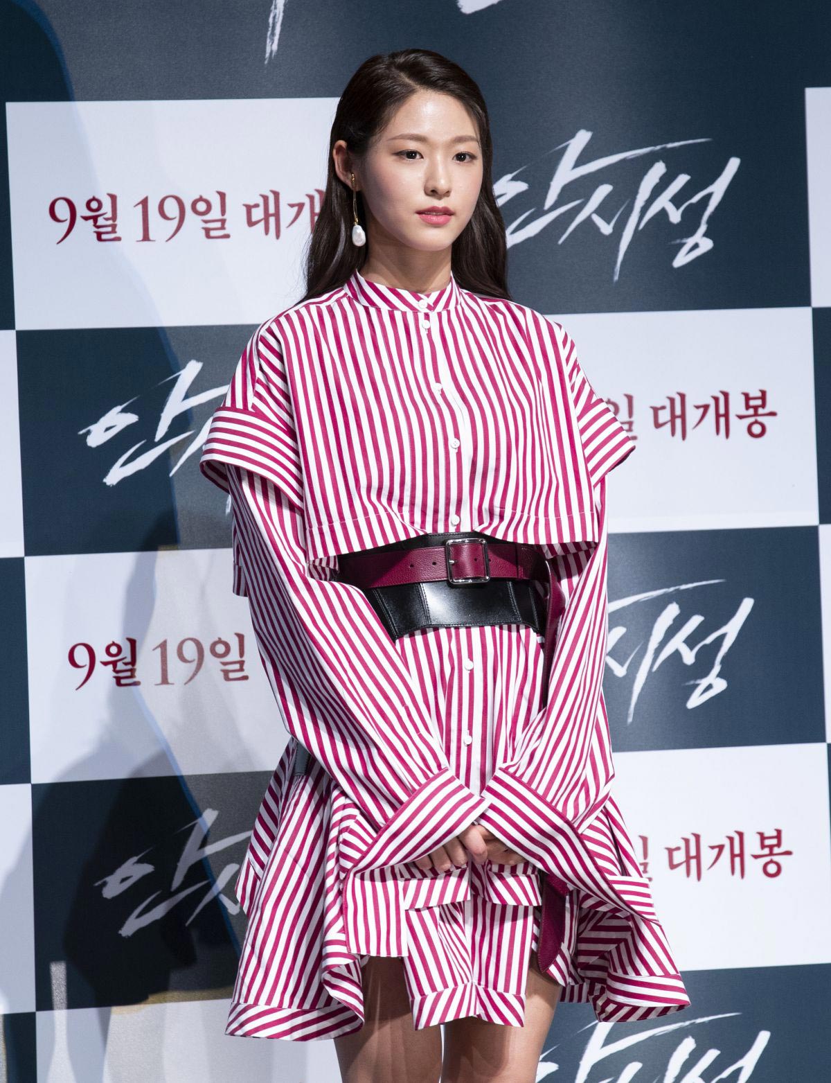 Kim Seol-hyun at The Great Battle Press Conference in Seoul 2018/08/21