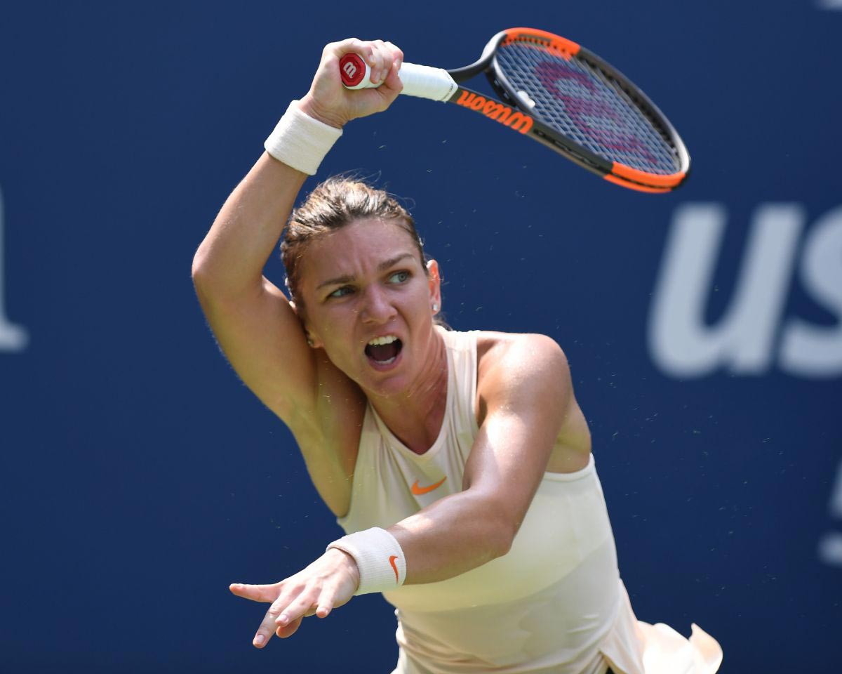 Simona Halep at 2018 US Open Tennis Tournament in New York 2018/08/27