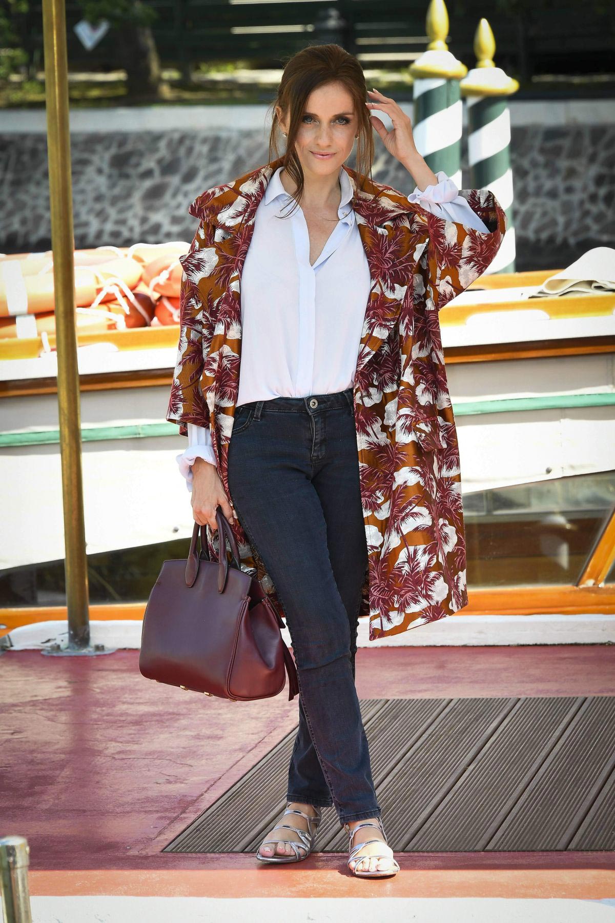 Chiara Iezzi Arrives at 2018 Venice Film Festival 2018/09/02