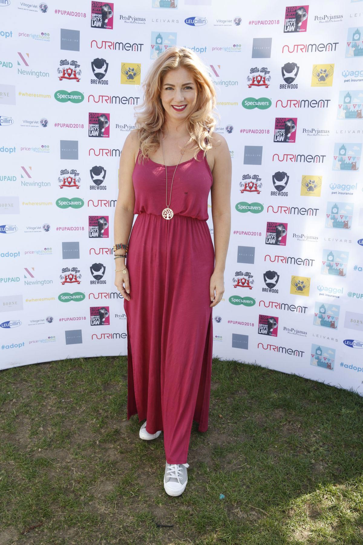 CiCi Coleman at Pup Aid Puppy Farm Awareness Day 2018 in London 2018/09/01