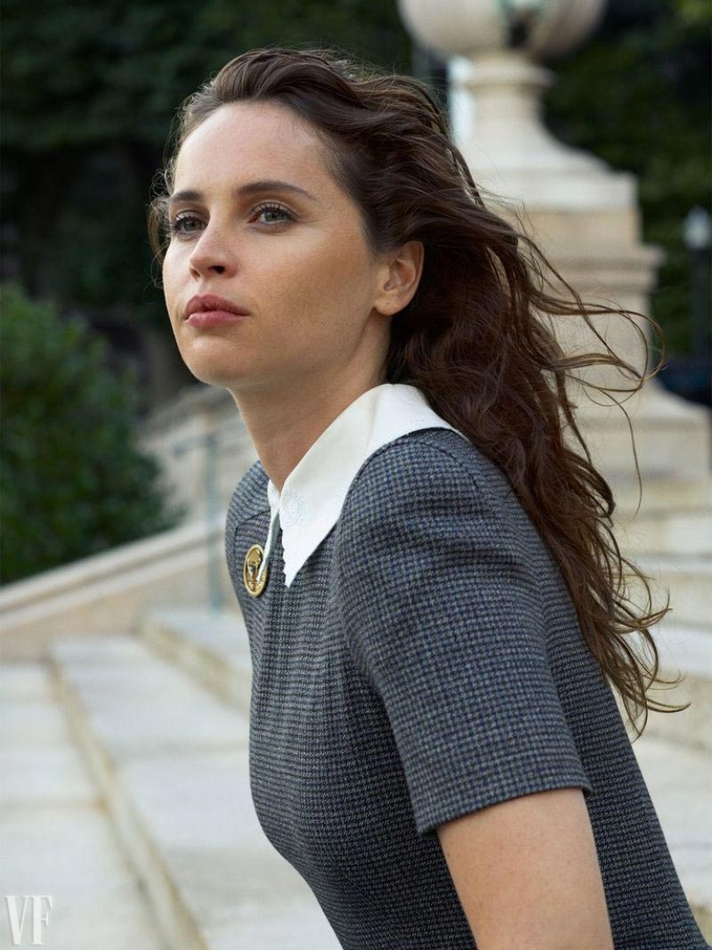 Felicity Jones in Vanity Fair Magazine, October 2018 Issue