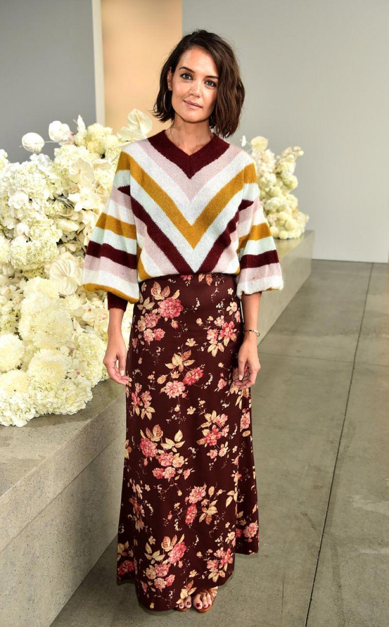 Katie Holmes at Zimmermann Fashion Show at NYFW in New York 2018/09/10