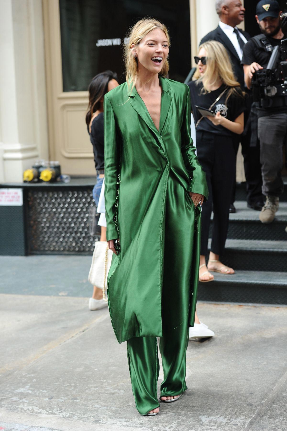 Martha Hunt Out and About in New York 2018/09/07