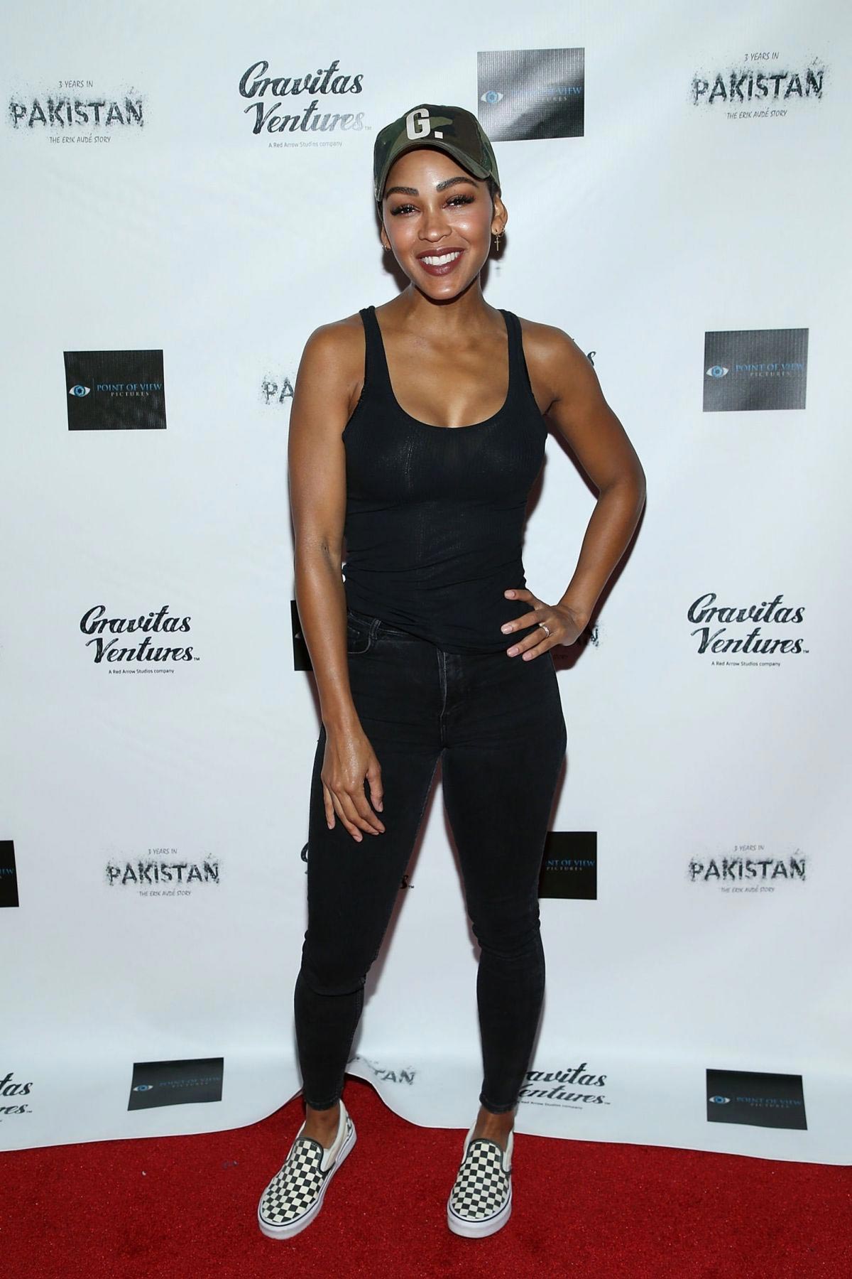 Meagan Good at 3 Years in Pakistan: The Erik Aude Story Premiere in Hollywood 2018/09/28