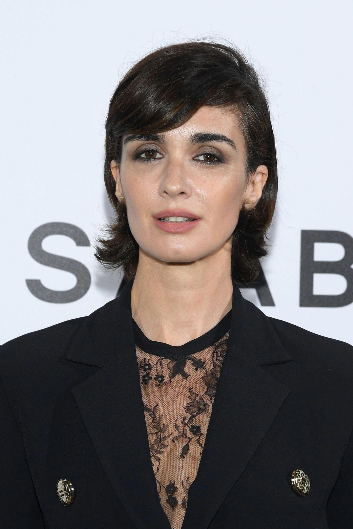 Paz Vega at Elie Saab Show at Paris Fashion Week 2018/09/29