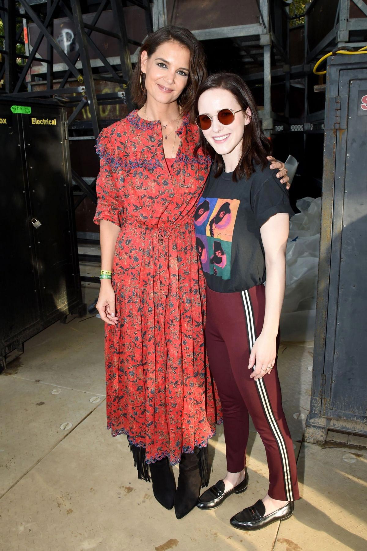 Rachel Brosnahan at 2018 Global Citizen Festival in New York 2018/09/29