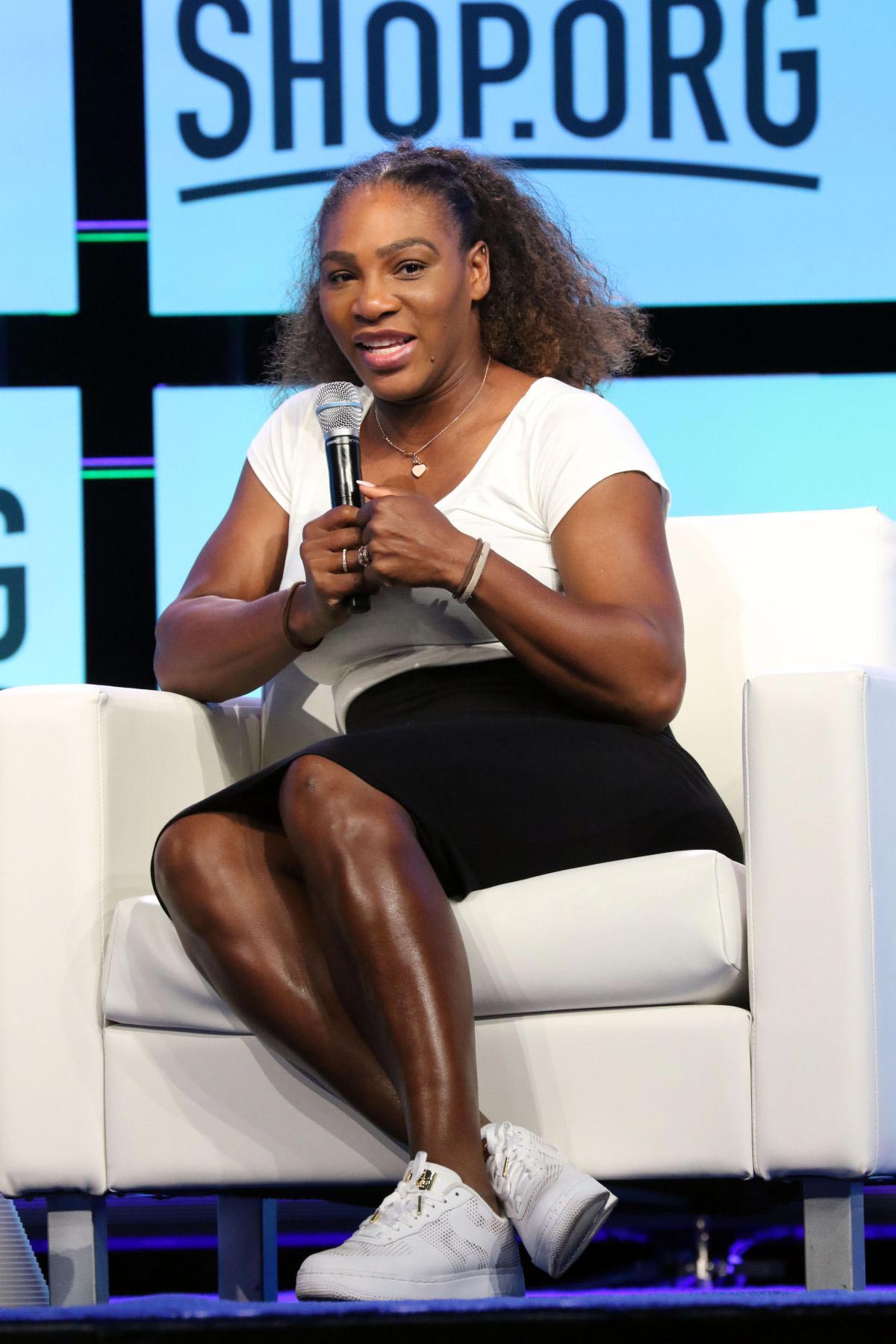 Serena Williams at shop.org Digital Retail Conference in Las Vegas 2018/09/14