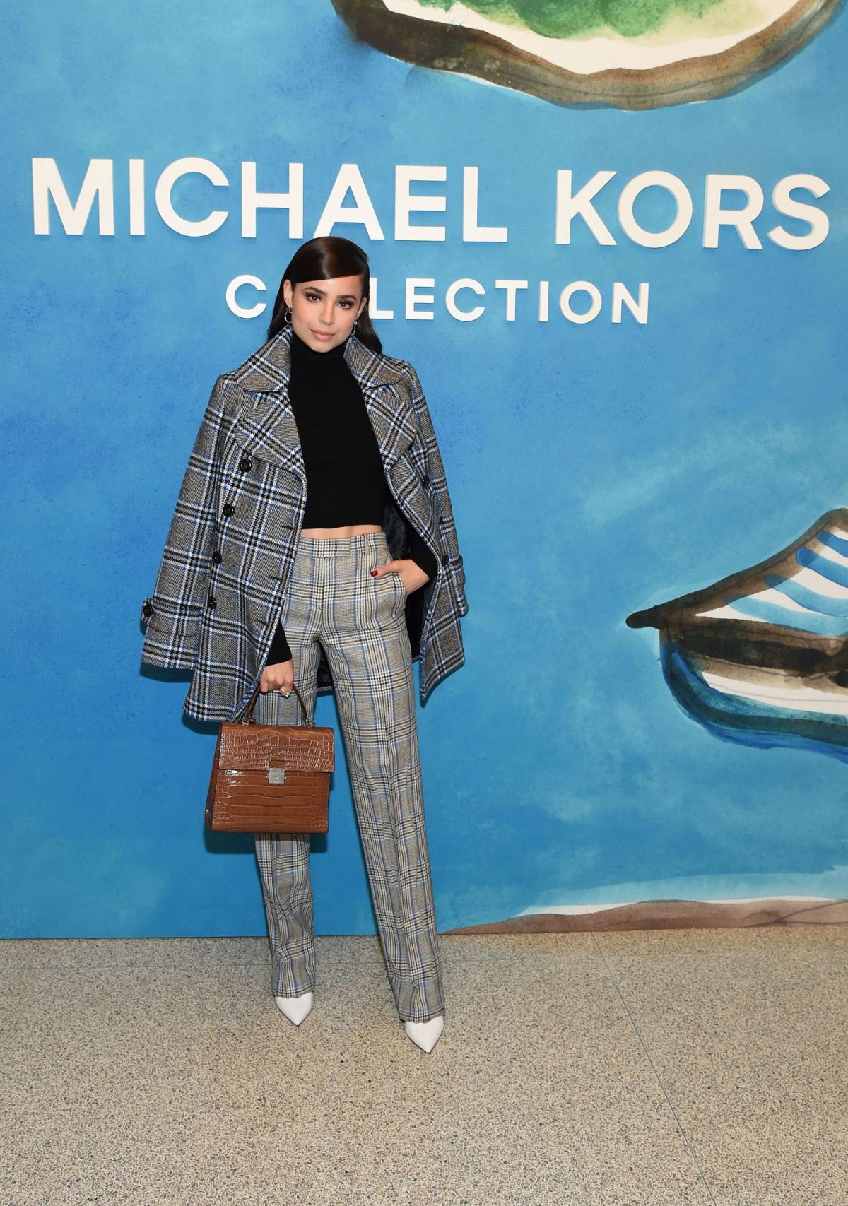 Sofia Carson at Michael Kors Show at New York Fashion Week 2018/09/12
