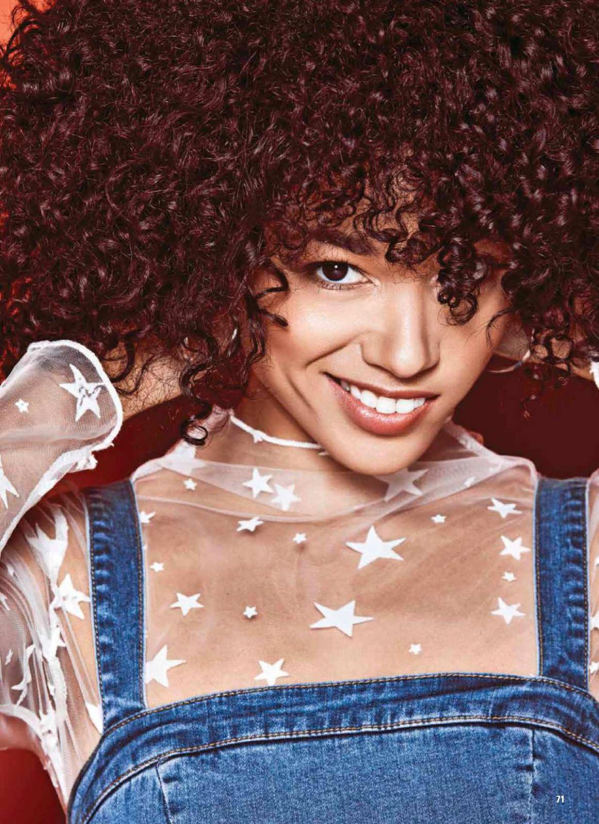 Alisha Wainwright in Seventeen Magazine, Mexico November 2018