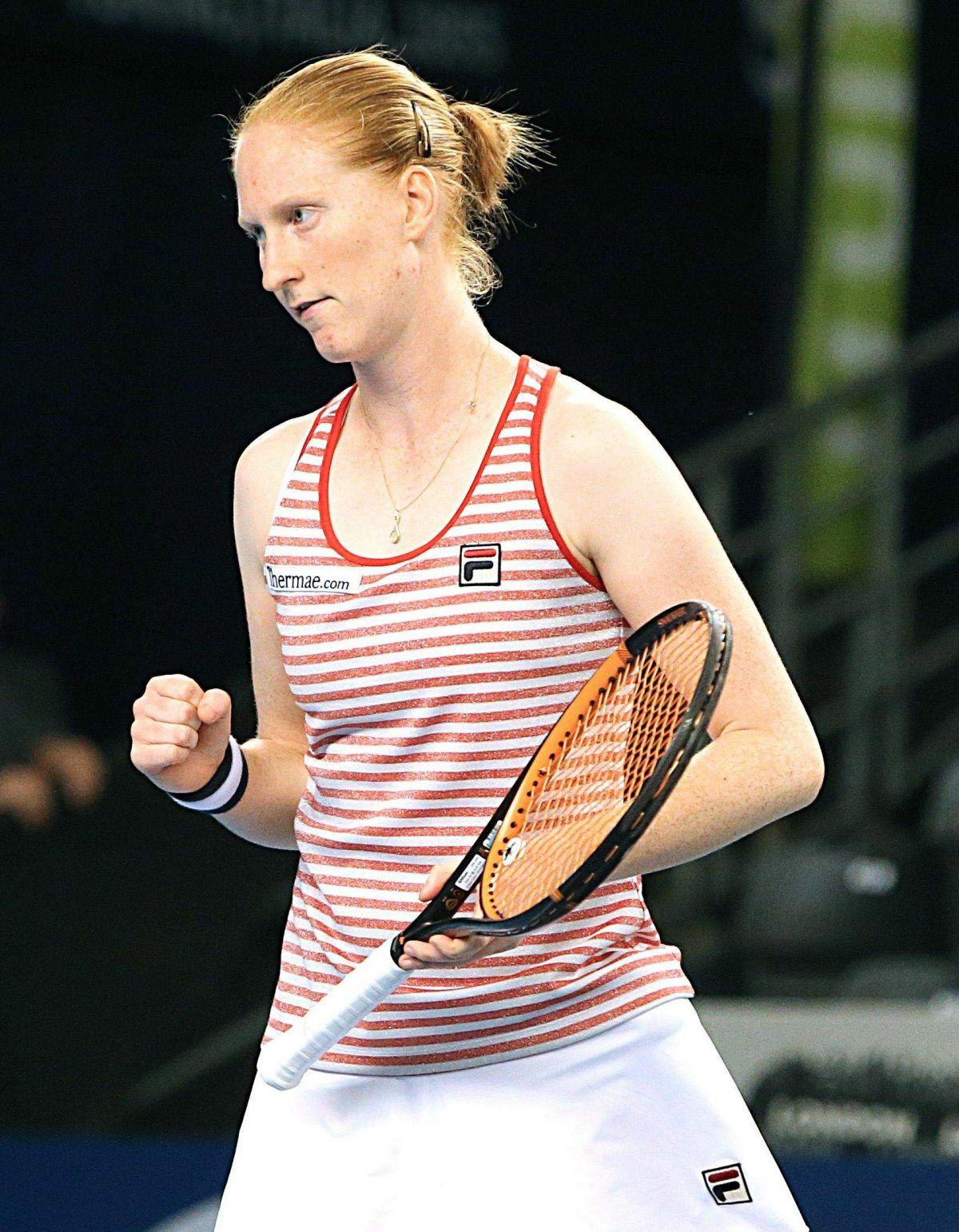 Alison Van Uytvanck at BGL BNP Paribas Luxembourg Open Tennis 2018/10/16