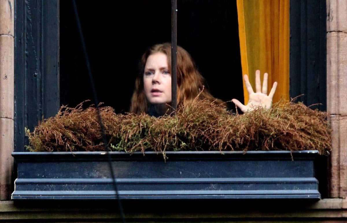 Amy Adams on The Set of Woman in the Window in New York 2018/10/15