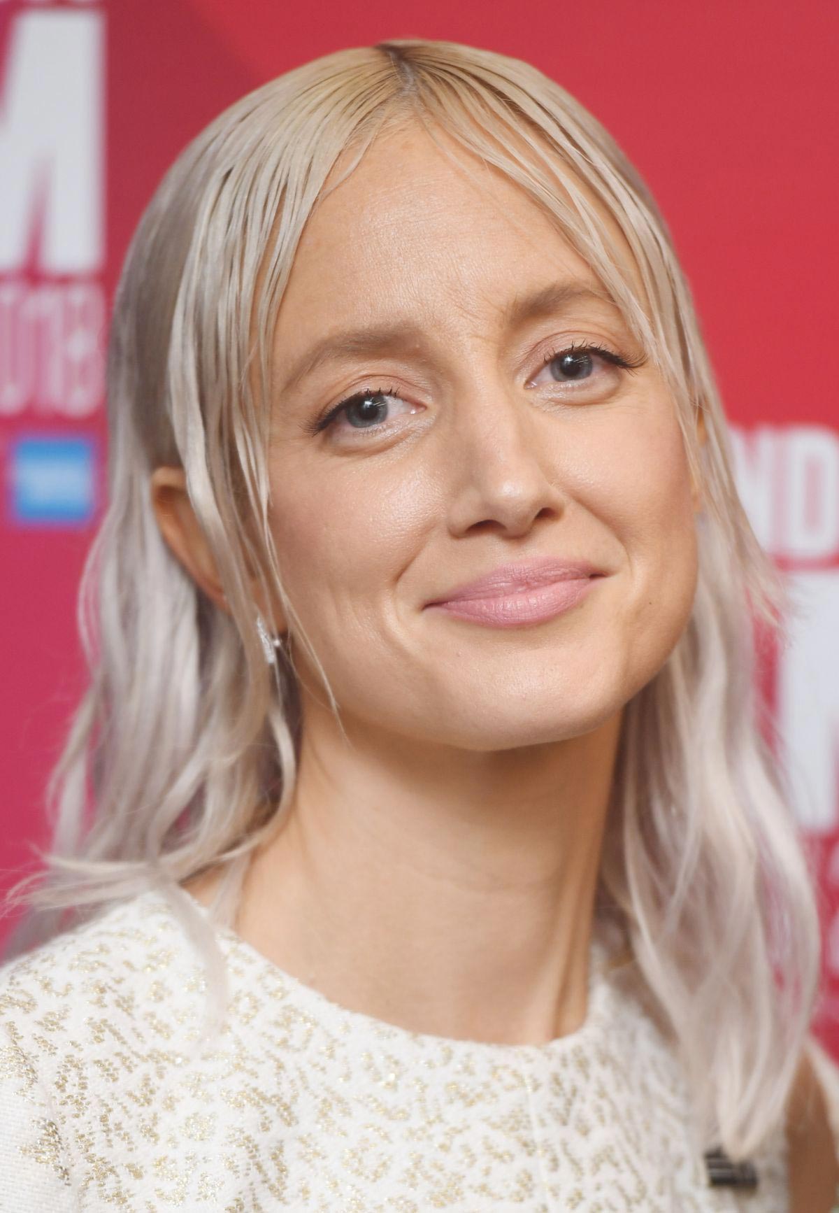 Andrea Riseborough at Nancy Premiere at 2018 BFI London Film Festival 2018/10/13
