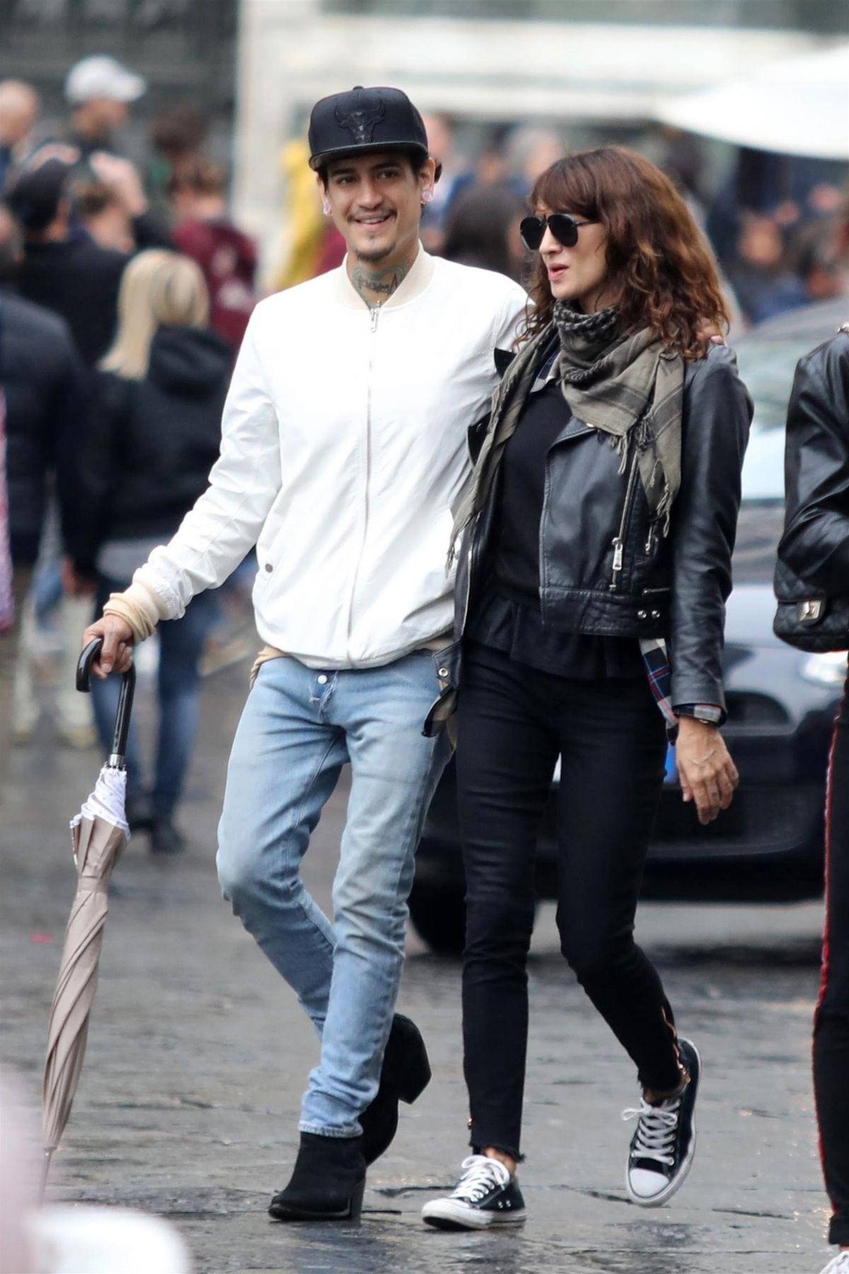 Asia Argento Out in Florence 2018/10/08