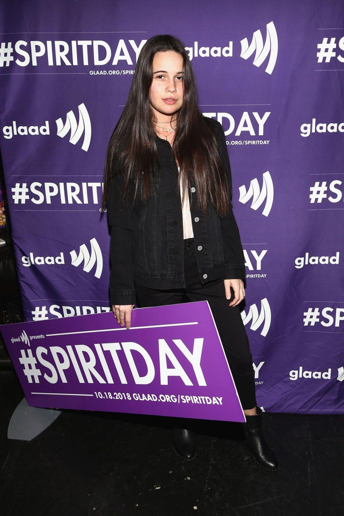 Bea Miller at Beyond Spirit Day Concert in Hollywood 2018/10/17
