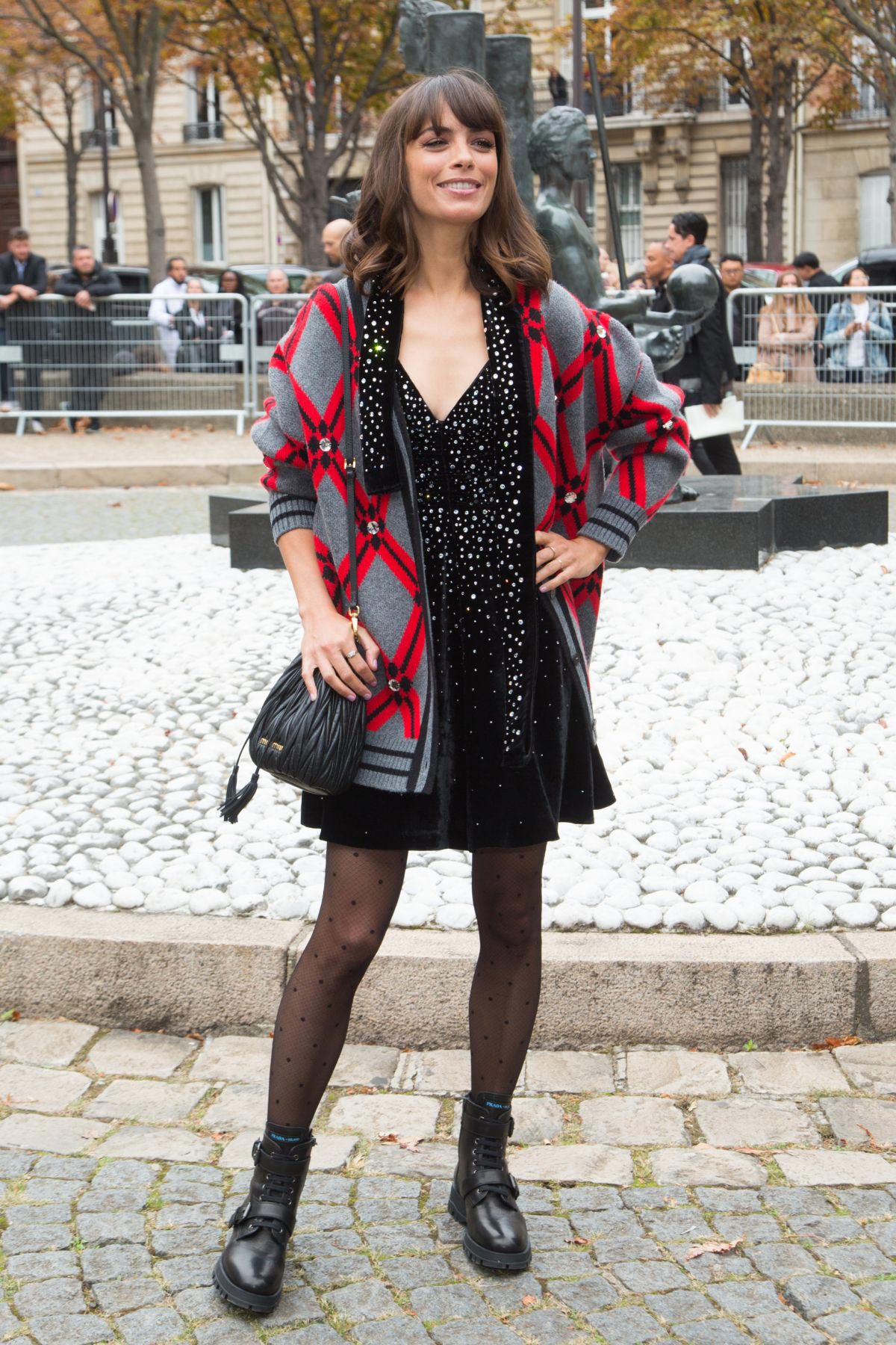 Berenice Bejo at Miu Miu Fashion Show in Paris 2018/10/02