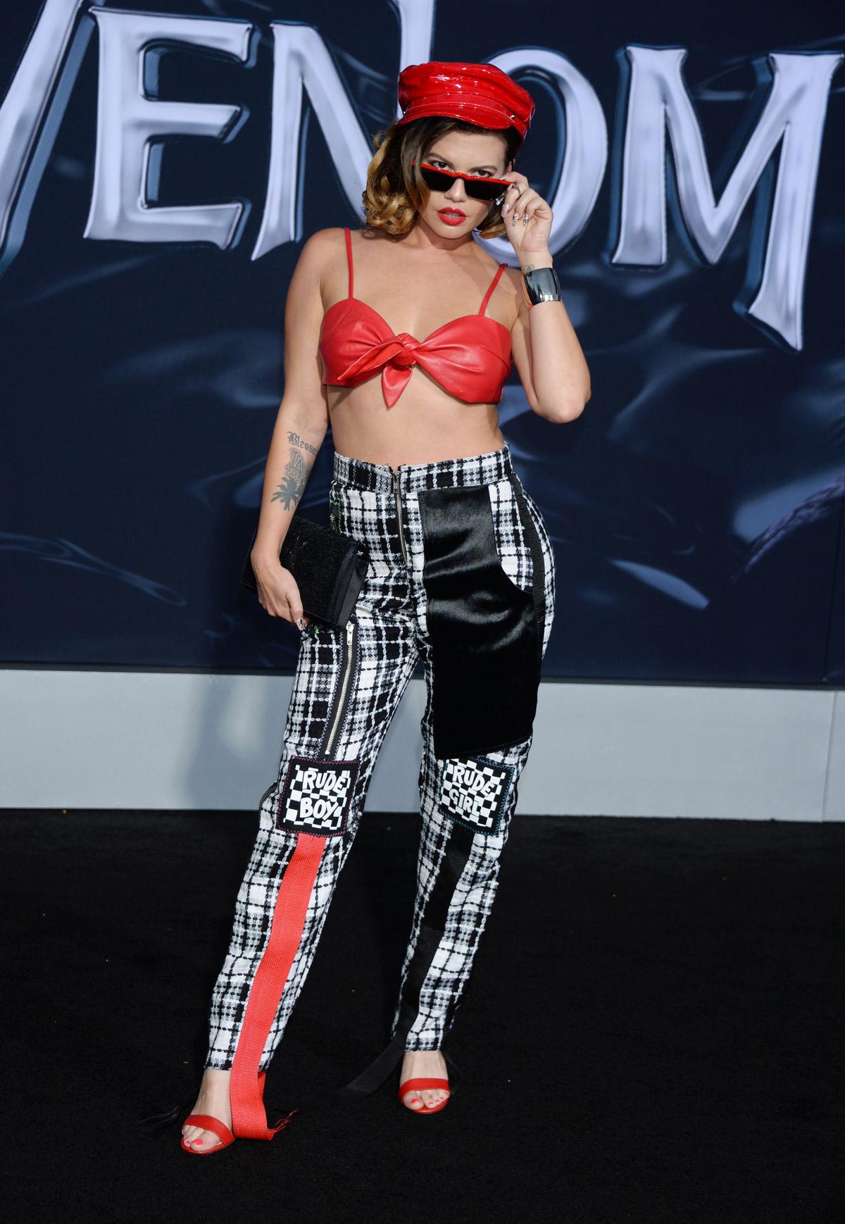 Chanel West Coast at Venom Premiere in Los Angeles 2018/10/01
