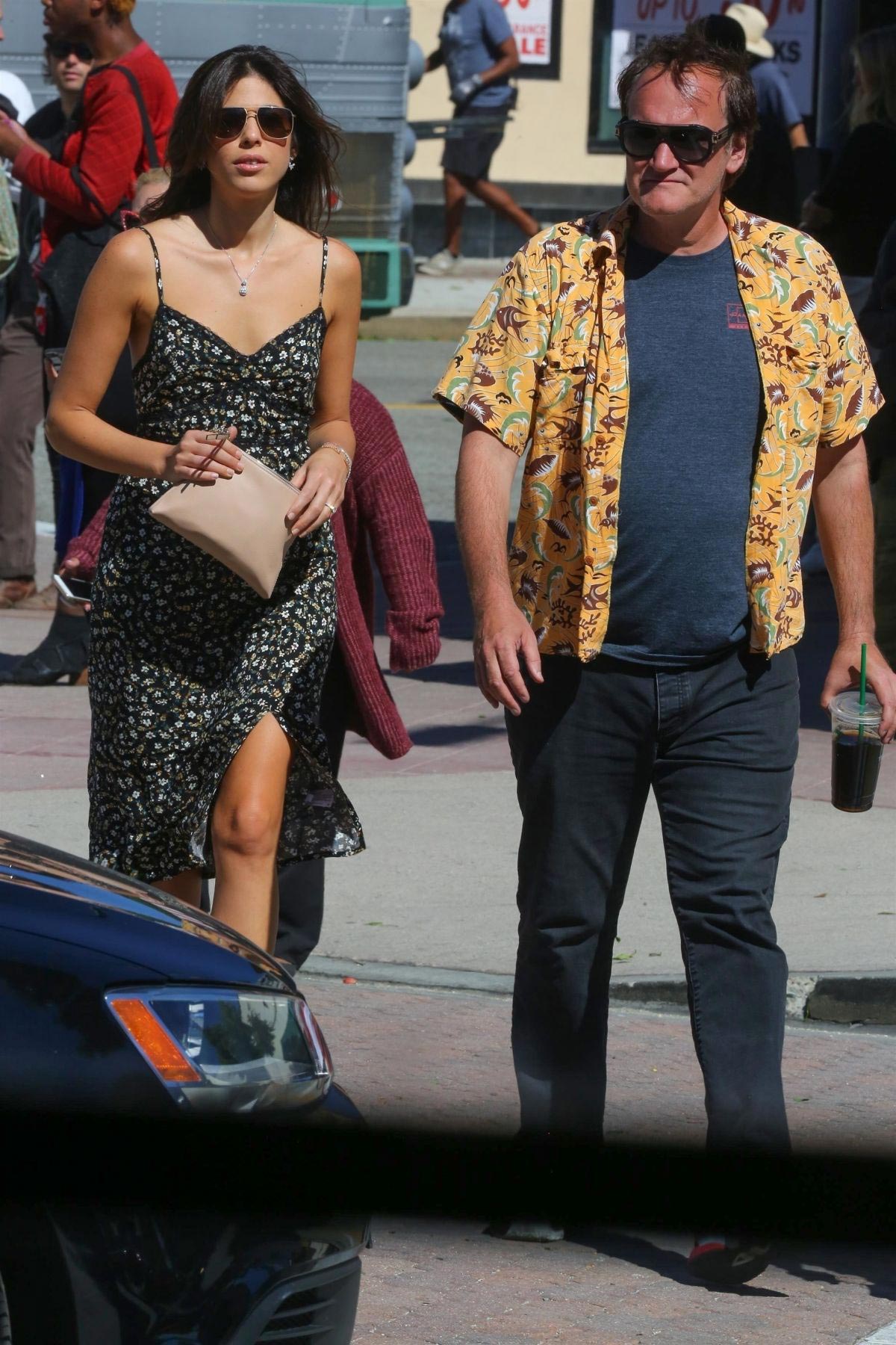 Daniela Pick and Quentin Tarantino Out in Los Angeles 2018/10/15