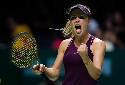 Elina Svitolina at BNP Paribas WTA Finals in Singapore 2018/10/25 3