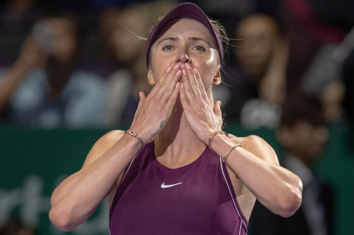 Elina Svitolina at BNP Paribas WTA Finals in Singapore 2018/10/25 8