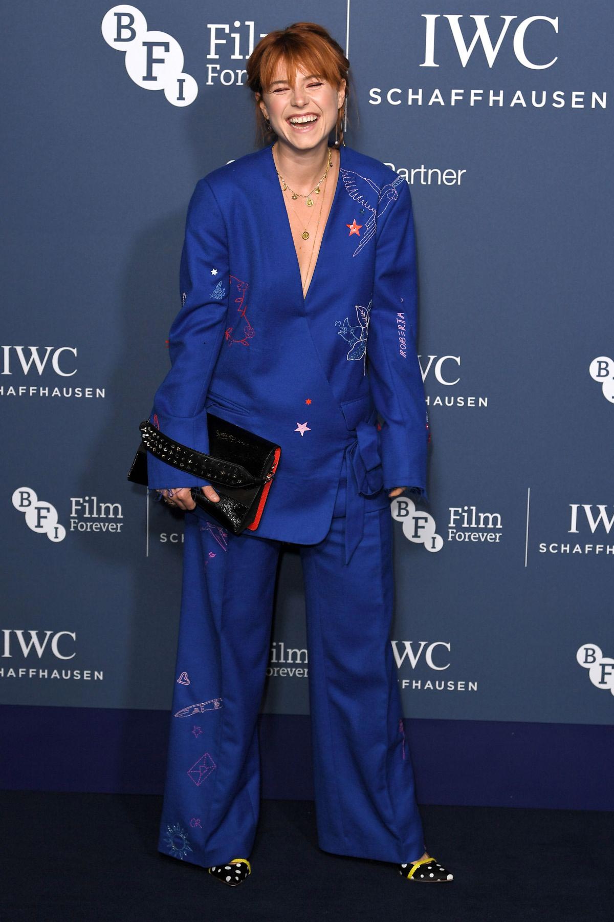 Jessie Buckley at IWC Schaffhausen Gala Dinner in London 2018/10/09
