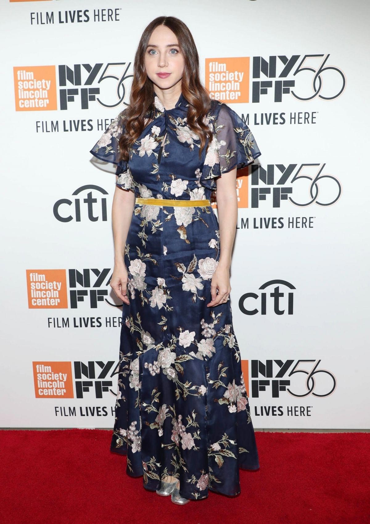Zoe Kazan at Wildlife Premiere at 56th New York Film Festival 2018/09/30
